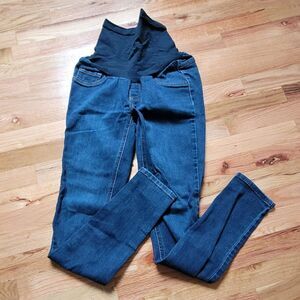 Jessica Simpson Maternity Cuffed Skinny Jeans XS